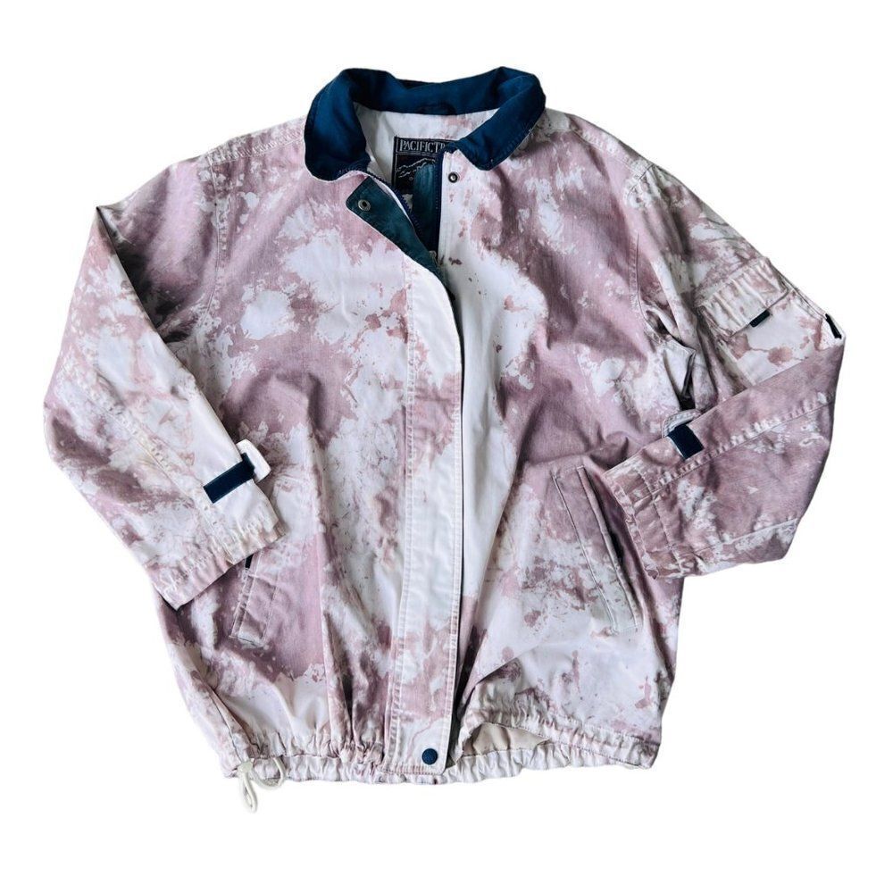 Vintage Pacific Trail‎ Custom Tie Dye Jacket Women's Large (L)